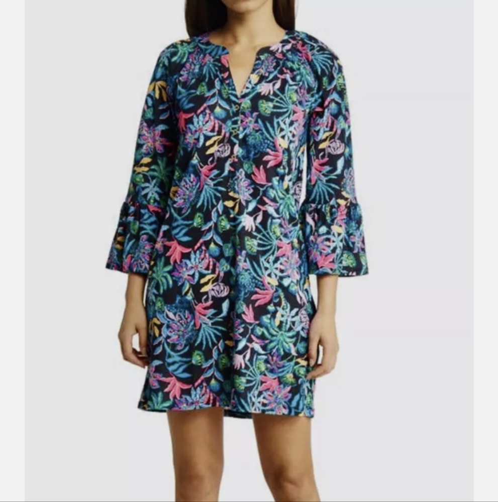 LILLY PULITZER  Tripical Print Norris Dress Sz.XS